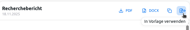 In Vorlage verwenden